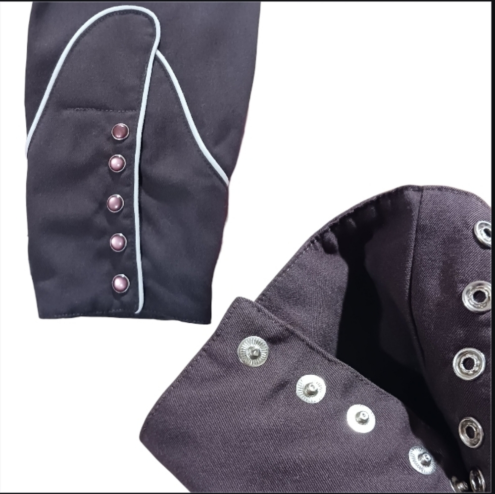 Vintage Roper Bucking Bronco Western Shirt Pearl Snap - Picture 9 of 11